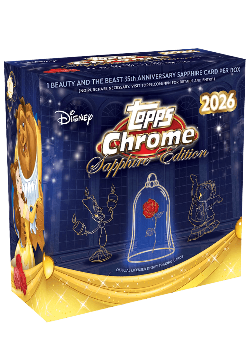2026 Topps Chrome Disney Sapphire Edition EQL Raffle Drop