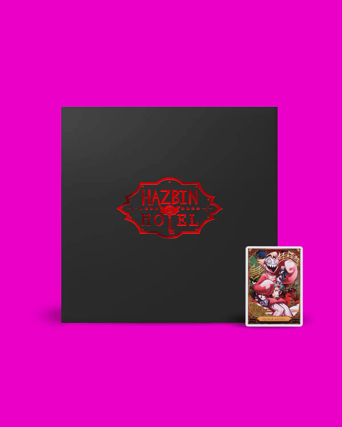 Hazbin Hotel Vinyl + Promo Card Drop Hits Stores