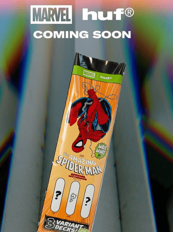 HUF X Marvel Spider Blind Bags Drop at Zumiez July 23