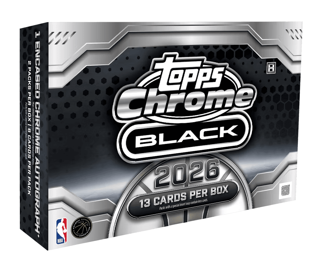 2026 Topps Chrome Black Basketball Hobby Box