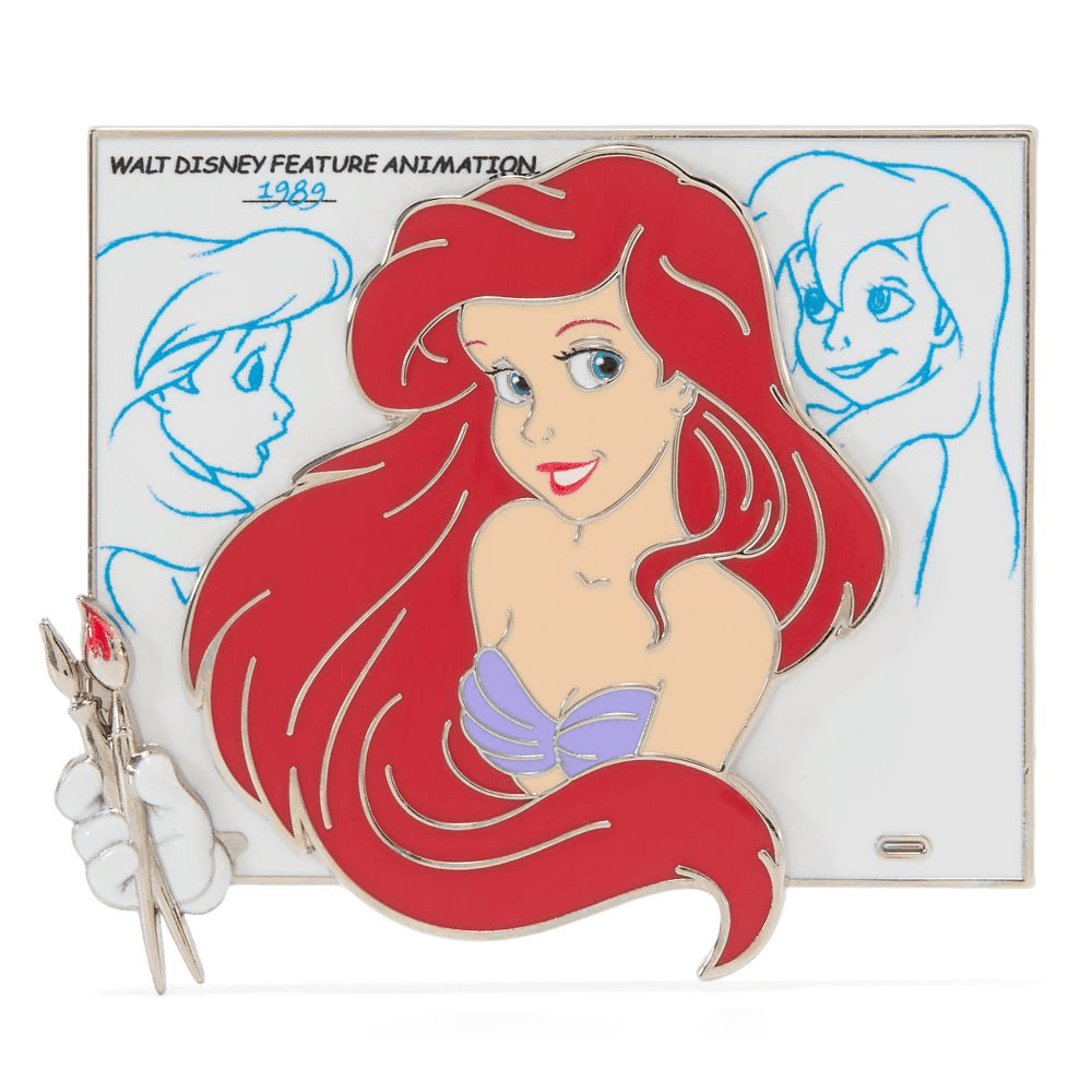 Ariel & Captain Hook Pins